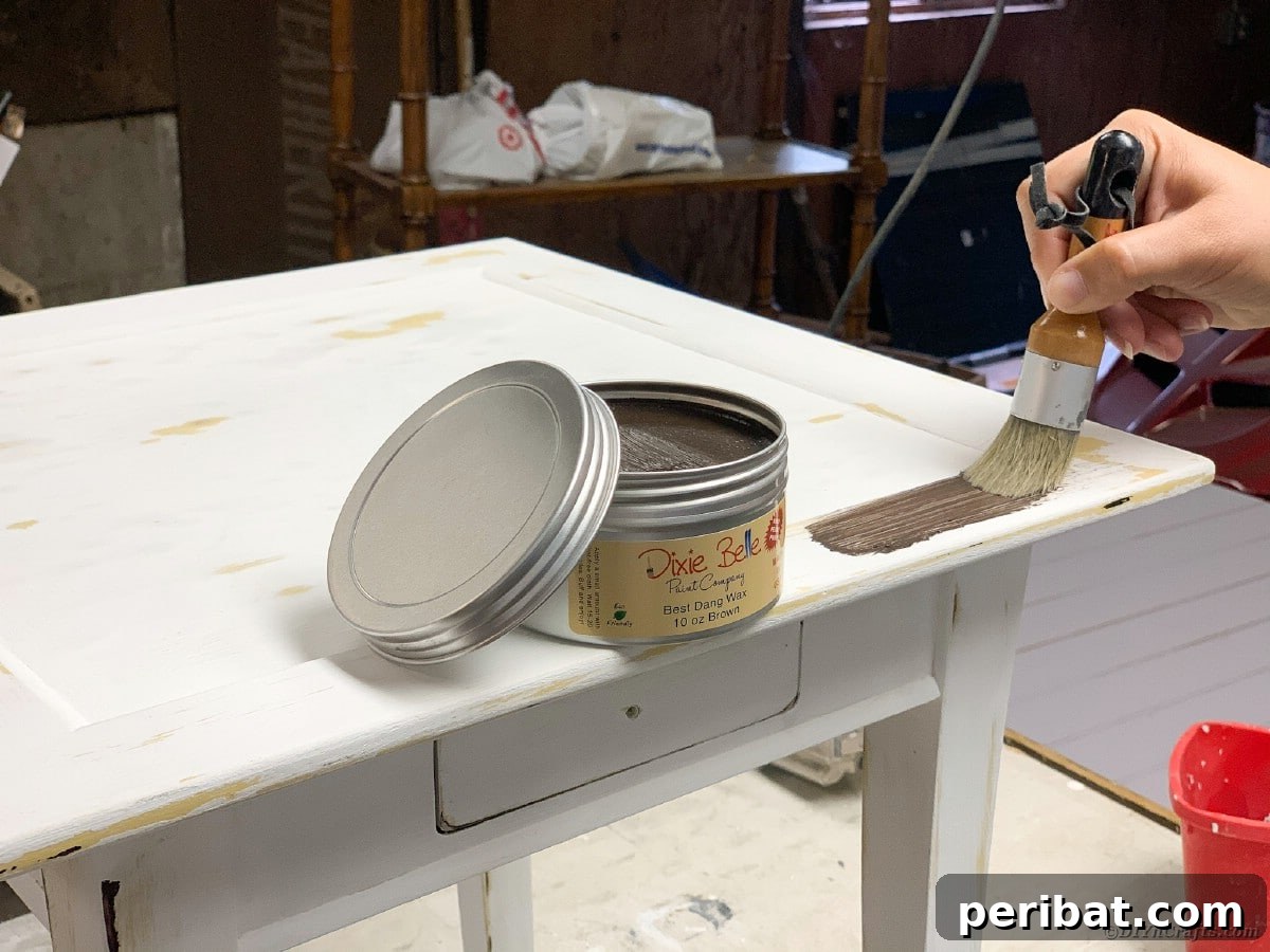 Waxing table