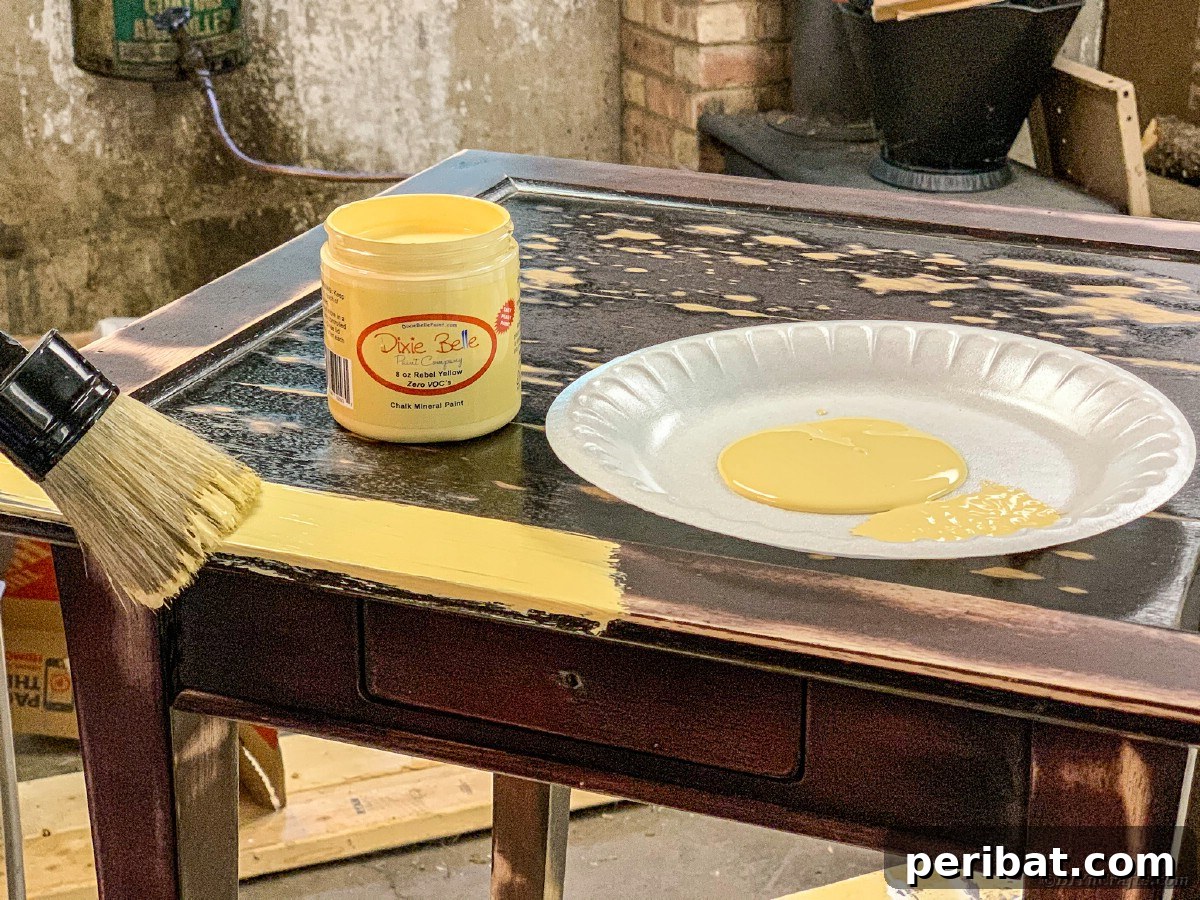 Painting table