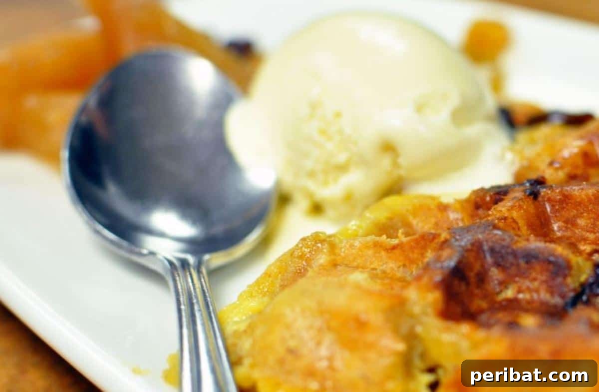 Rich and textured bread pudding cooked in a waffle iron, achieving a unique crispness on the outside and a soft, custardy inside.