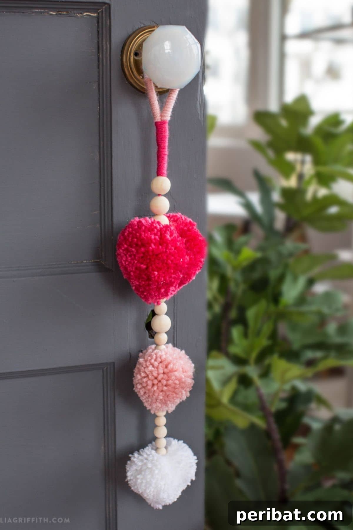 Heart door knocker