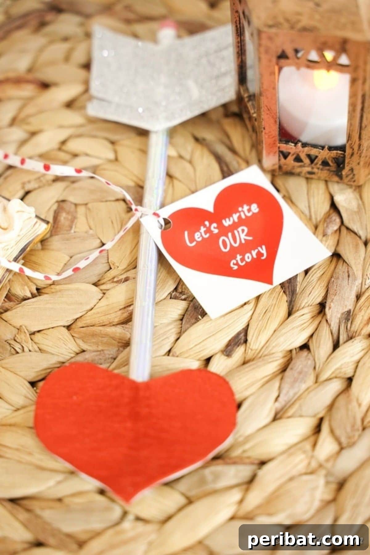 Crafty Cupid: Valentine's Day Gifts Kids Can Make 3 Handmade Cupid's arrow with a personalized message scroll, perfect for Valentine's Day