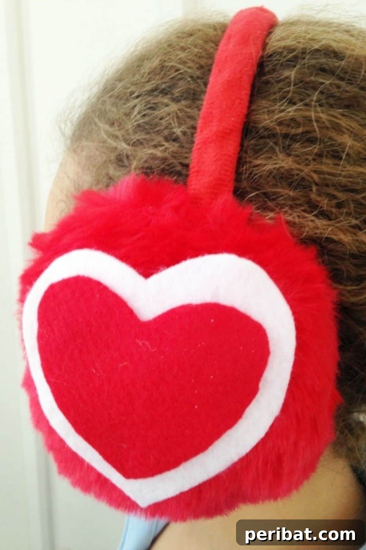 Crafty Cupid: Valentine's Day Gifts Kids Can Make 9 Handmade heart-shaped ear muffs for keeping warm on Valentine's Day