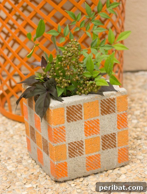 Unblock Your Creativity: DIY Projects with Concrete Blocks for Every Room 9 Concrete Vase - 17 Creative Ways to Use Concrete Blocks in Your Home