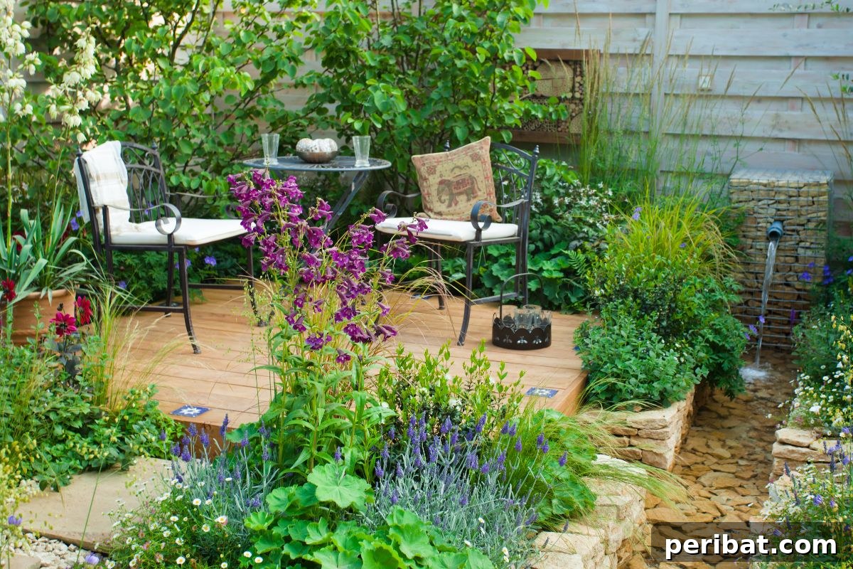 a garden landscape 
