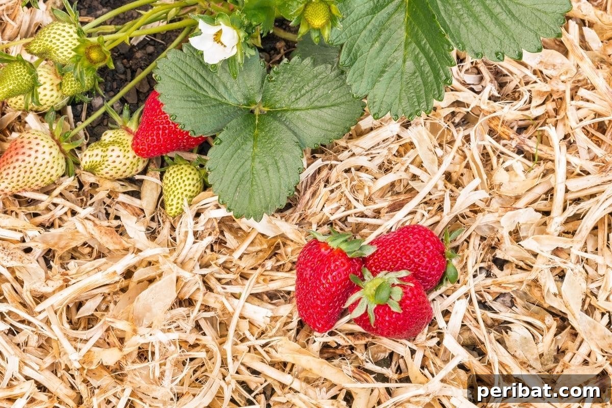 15 Expert Strategies for Pre-Planting Soil Improvement 18 straw fertilizer with strawberries