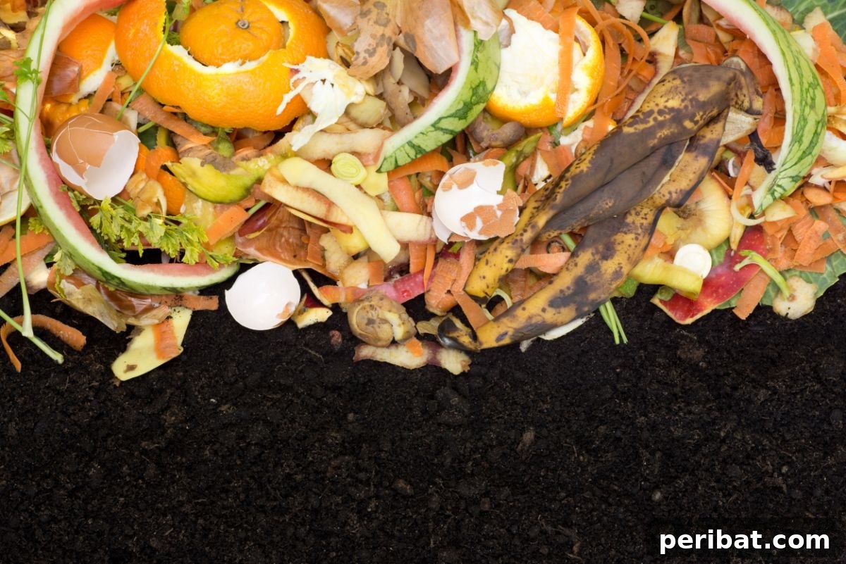 compost with soil 