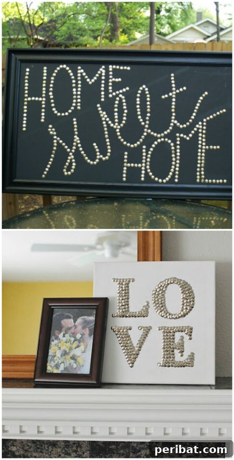Craft Your Message: 37 DIY Lettering & Word Art Tutorials 12 Thrifty Thumbtacks
