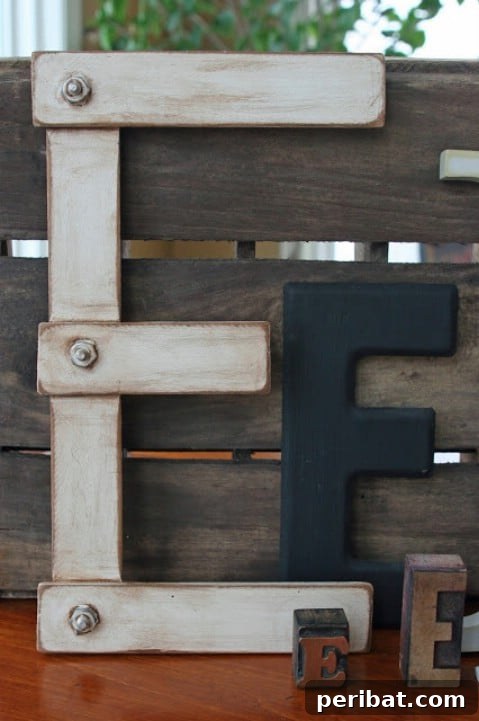 Craft Your Message: 37 DIY Lettering & Word Art Tutorials 14 Paint Sticks