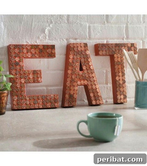 Craft Your Message: 37 DIY Lettering & Word Art Tutorials 22 Penny Pincher