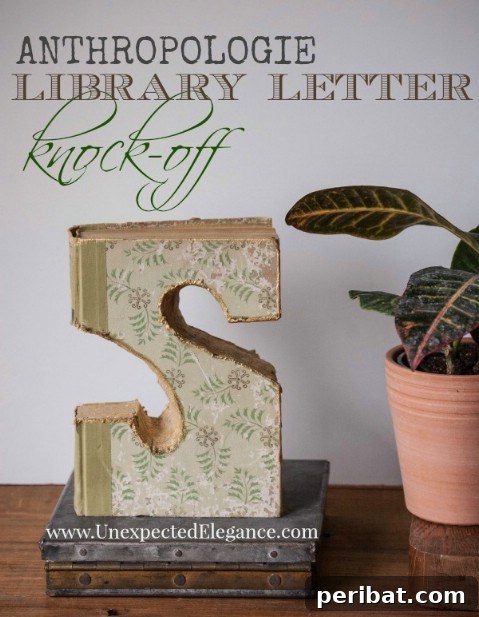 Craft Your Message: 37 DIY Lettering & Word Art Tutorials 33 Bookworm Letters