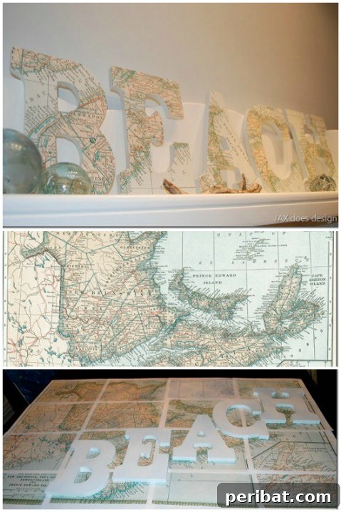 Craft Your Message: 37 DIY Lettering & Word Art Tutorials 35 Magnificent Maps