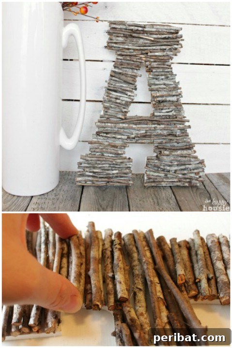 Craft Your Message: 37 DIY Lettering & Word Art Tutorials 37 Terrific Twigs