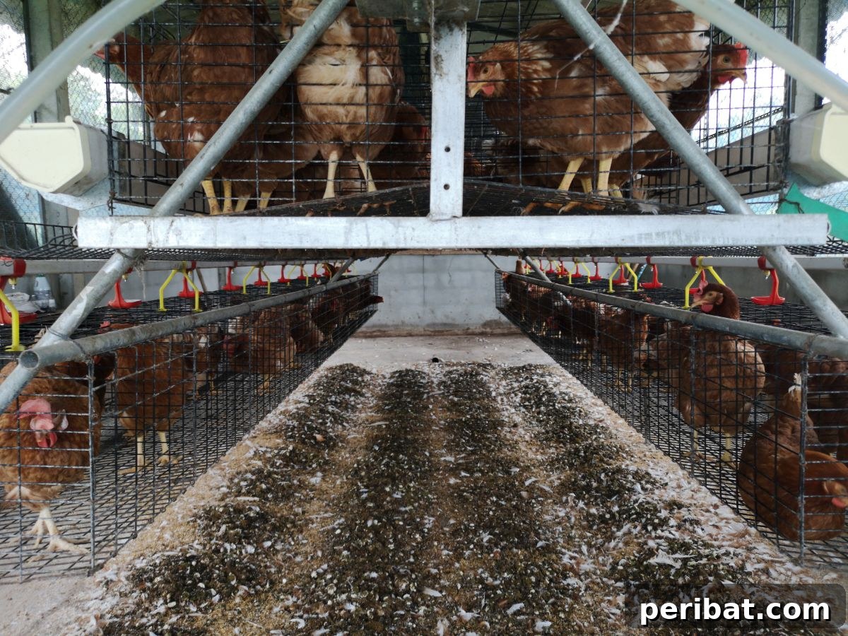 utilized chicken house and composting bin