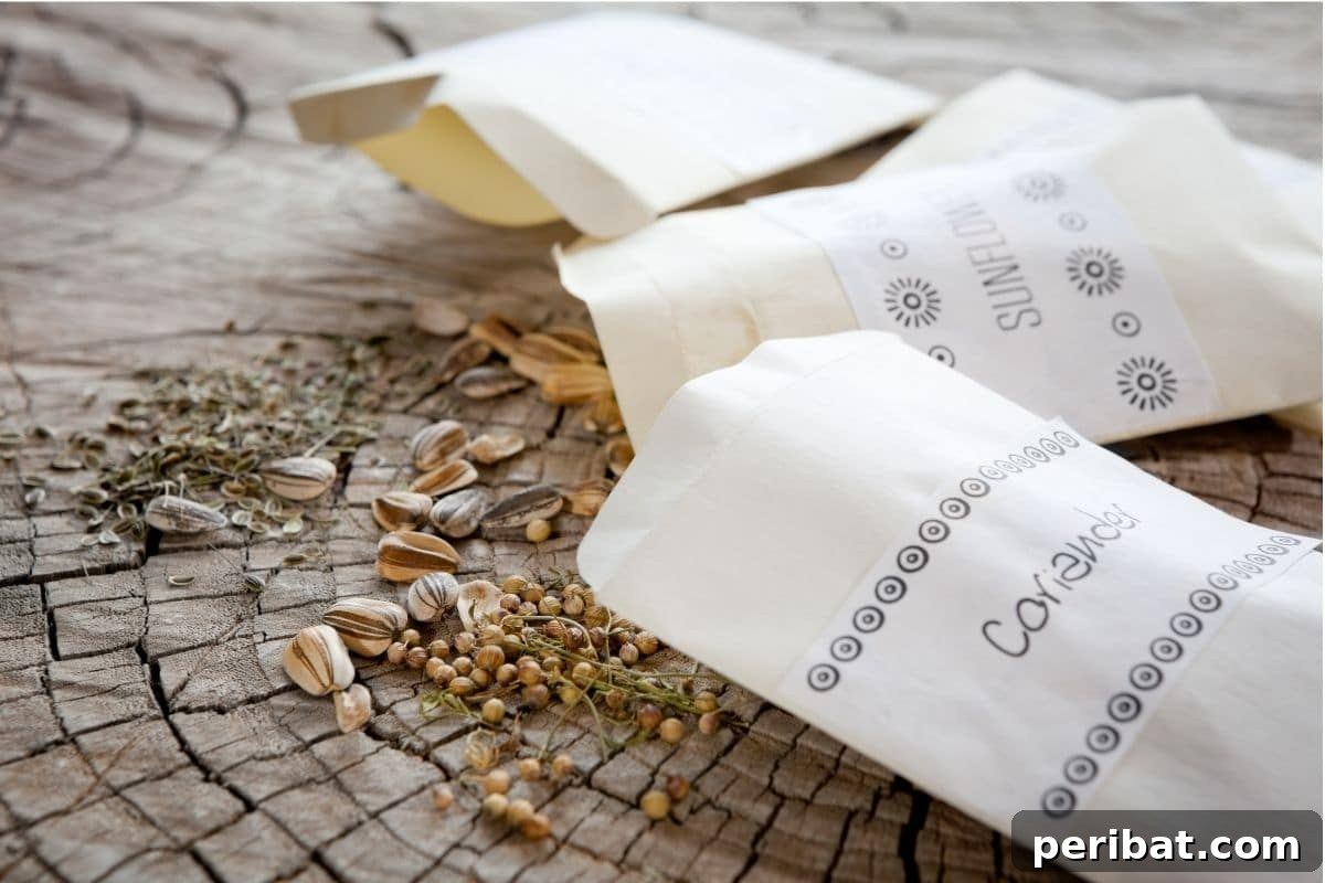 From Seed to Sprout: 20 Pitfalls to Avoid 3 spilled seeds from see packets in a wooden table