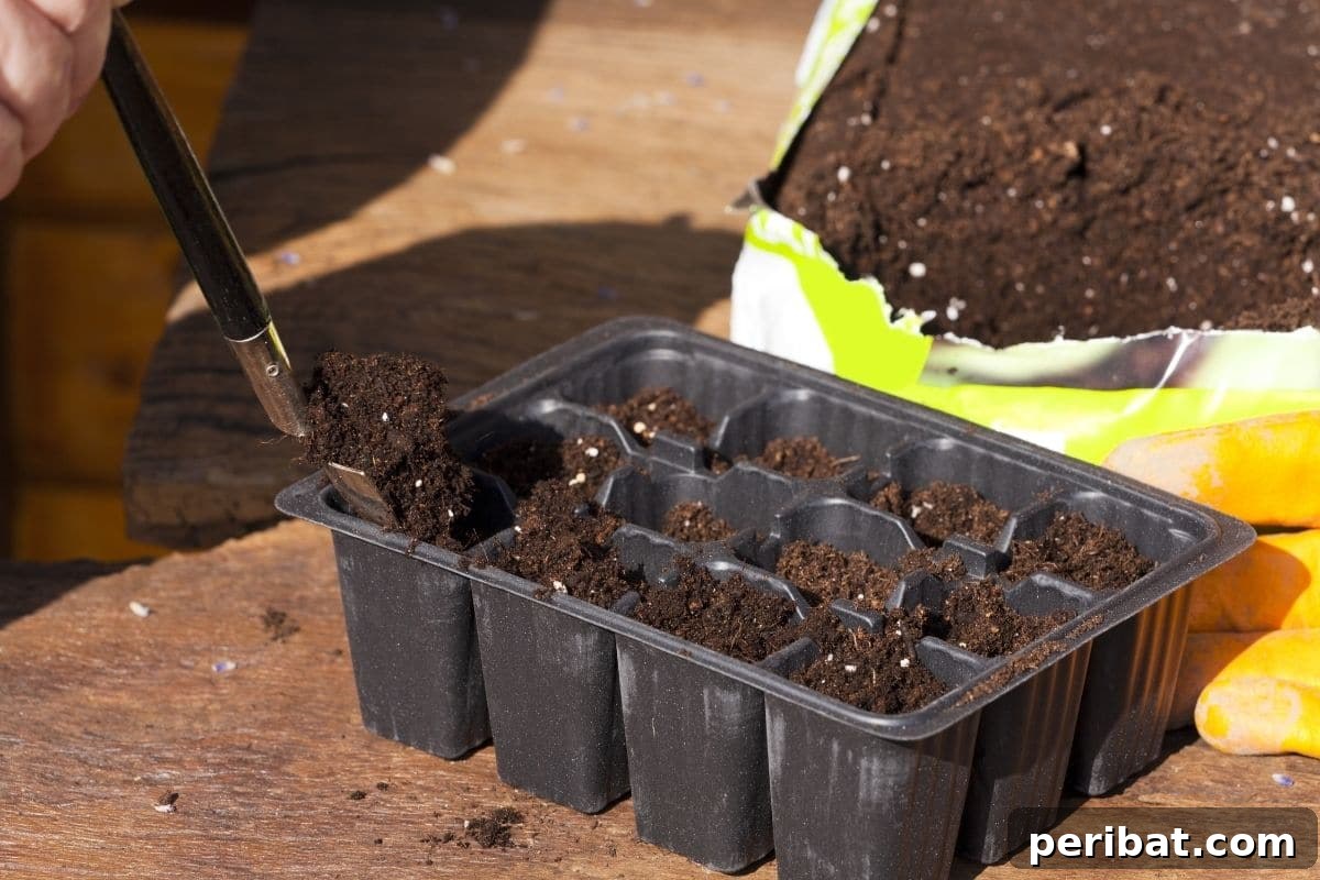 From Seed to Sprout: 20 Pitfalls to Avoid 5 filling the container with potting soil in the garden