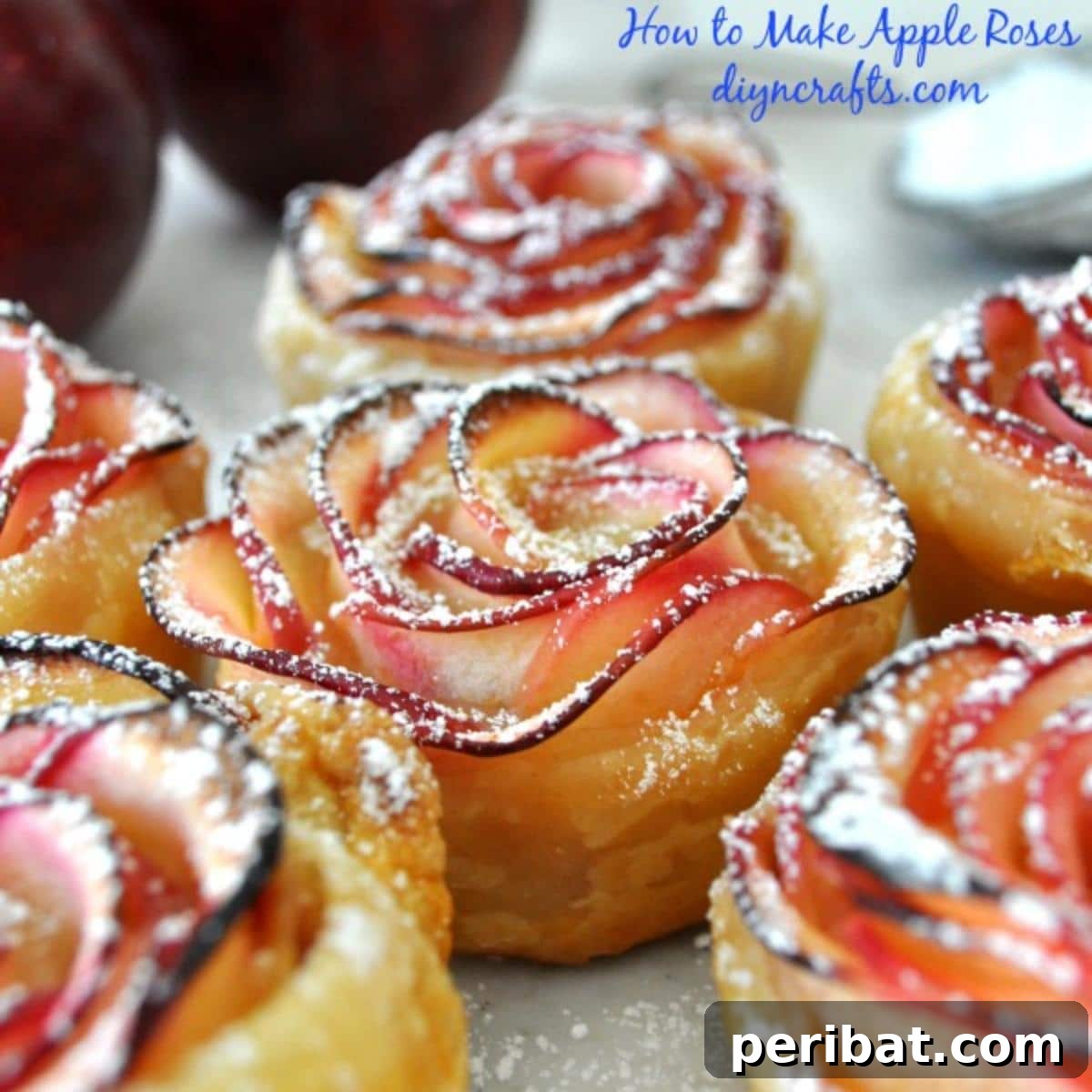 Yummy so doing this... How to Make Apple Roses – the Dainty, Delectable, Drool-Inducing Dessert