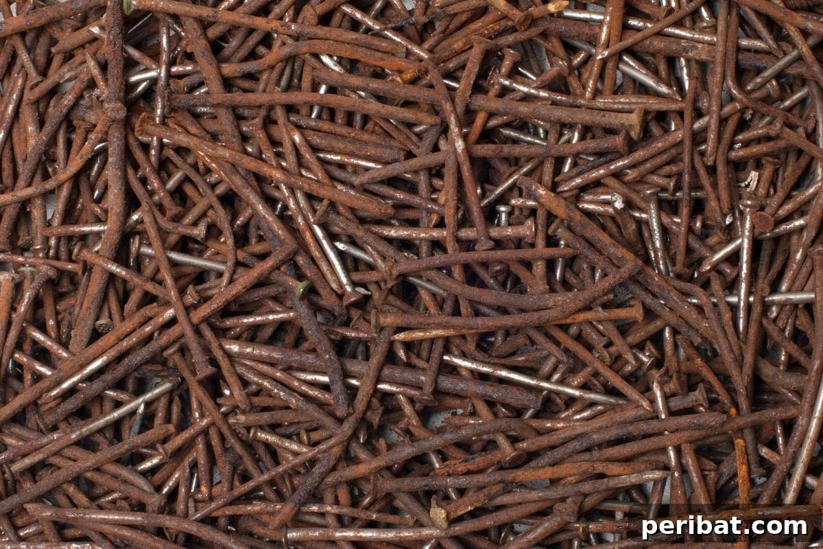 The Rusty Nail Trick Your Plants Are Craving 2 rusty nails