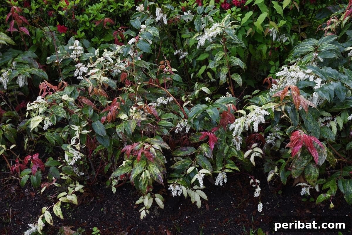 30 Must-Have Evergreen Shrubs and Trees for Any Garden 3 Leucothoe shrub, an evergreen and deer-resistant plant in the garden