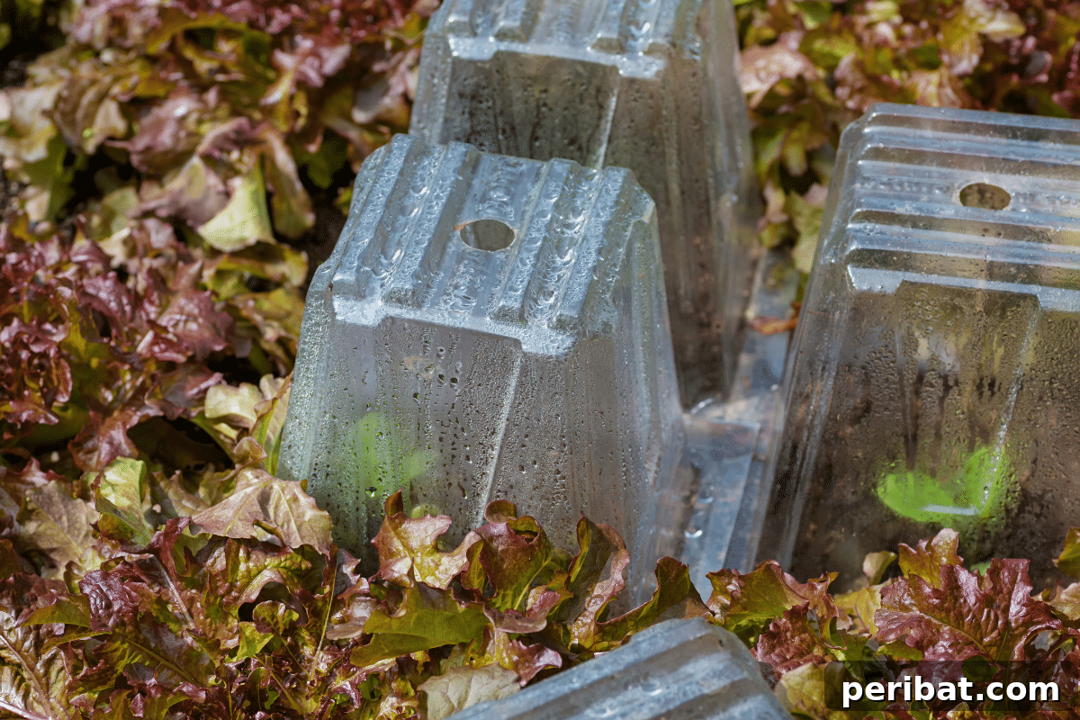 Upcycled Garden Cloches: Clever Ways to Shield Your Plants 6 plastic cloche to protect the seedling in the garden