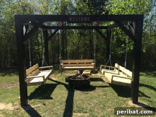 DIY Backyard Dream: Build Your Perfect Swinging Bench for Summer 12 10