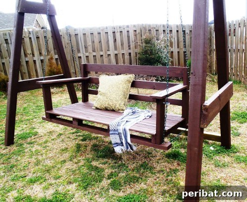 DIY Backyard Dream: Build Your Perfect Swinging Bench for Summer 3 1