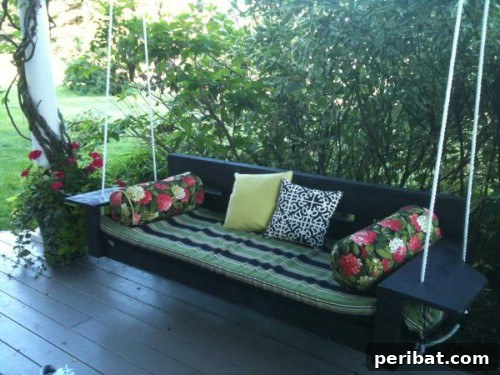 DIY Backyard Dream: Build Your Perfect Swinging Bench for Summer 4 2