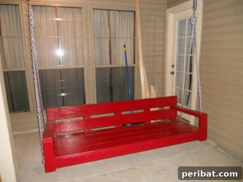 DIY Backyard Dream: Build Your Perfect Swinging Bench for Summer 5 3