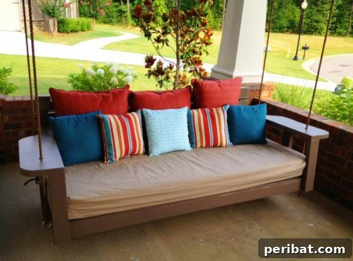 DIY Backyard Dream: Build Your Perfect Swinging Bench for Summer 6 4