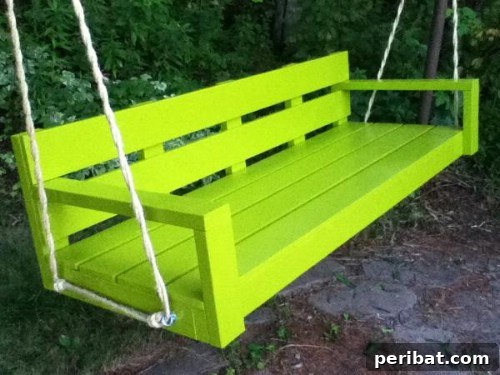 DIY Backyard Dream: Build Your Perfect Swinging Bench for Summer 7 5