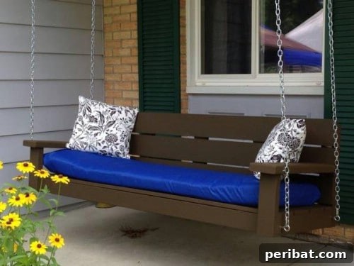 DIY Backyard Dream: Build Your Perfect Swinging Bench for Summer 10 8