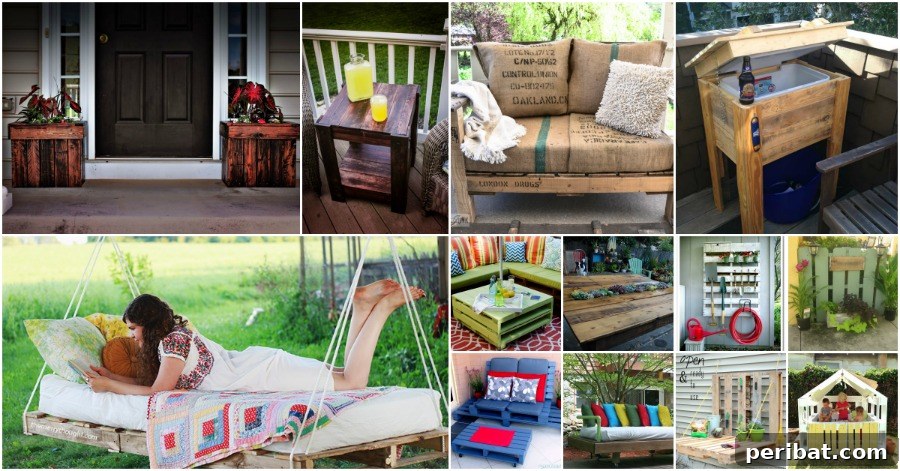 35 Creative Outdoor Pallet Ideas for Every DIY Skill Level 2 Creative DIY Pallet Furniture Projects for Your Home and Garden