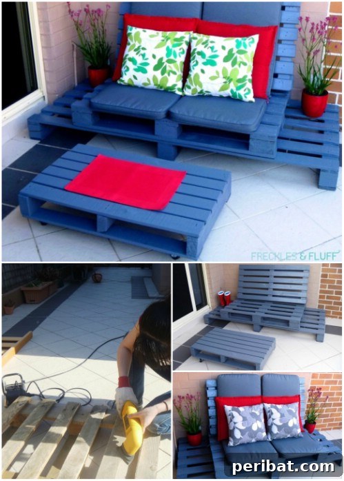 35 Creative Outdoor Pallet Ideas for Every DIY Skill Level 18 DIY Pallet Relaxing Lounger with Extensions