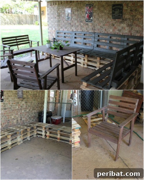35 Creative Outdoor Pallet Ideas for Every DIY Skill Level 3 DIY Pallet Patio Benches
