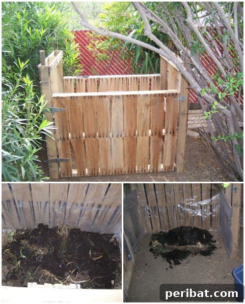 35 Creative Outdoor Pallet Ideas for Every DIY Skill Level 32 Pallet Compost Bin