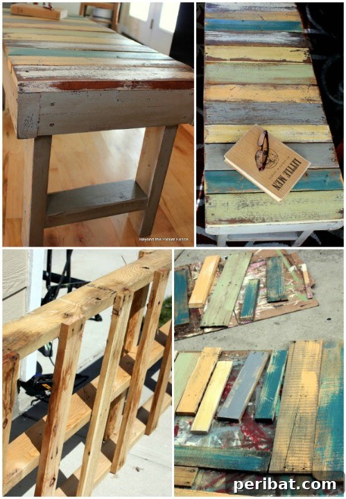 35 Creative Outdoor Pallet Ideas for Every DIY Skill Level 33 Pallet Simple Bench or Table