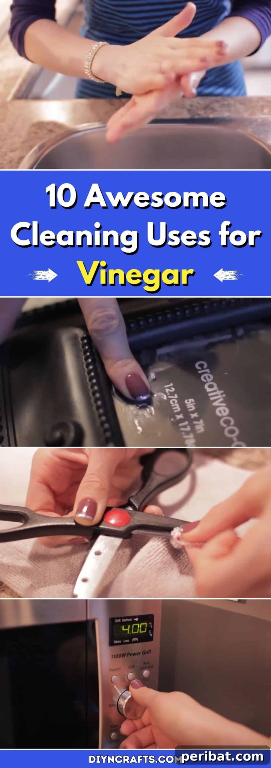 10 Genius Vinegar Cleaning Hacks 2 10 Awesome Cleaning Uses for Vinegar: Eco-Friendly Hacks for a Spotless Home