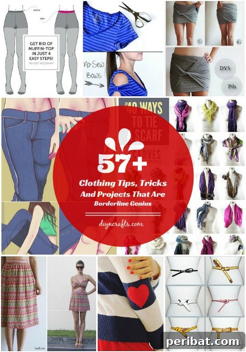 57 Clothing Tips, Tricks And Projects That Are Borderline Genius...