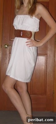 Beautiful DIY Summer Dress Idea – T-Shirt Refashion