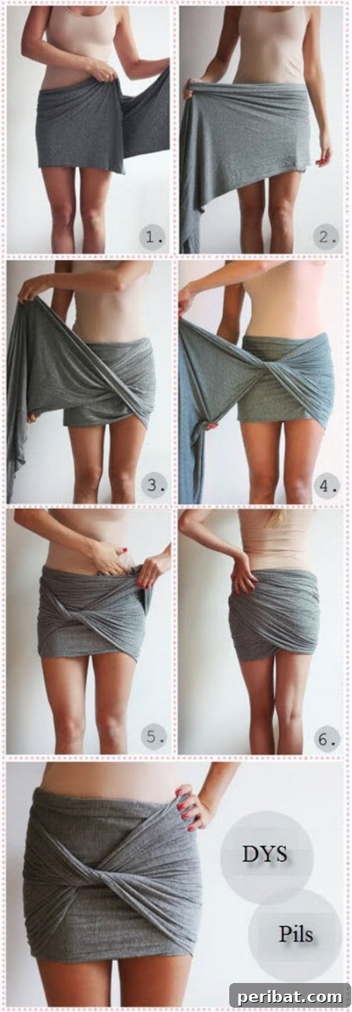 From Scarf to Skirt