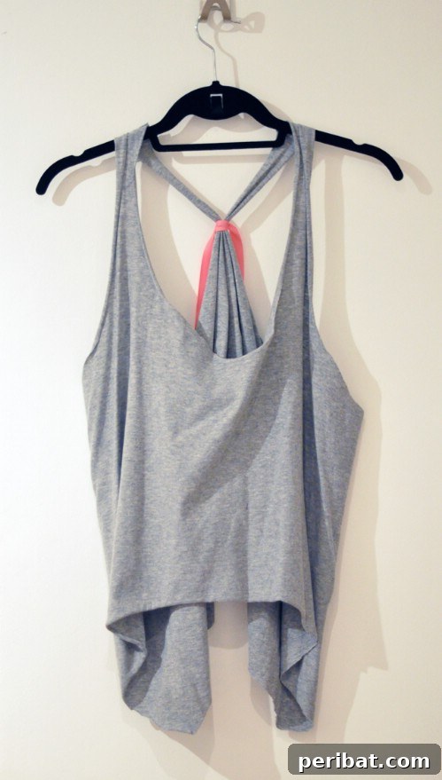 Oversized Crop Tank
