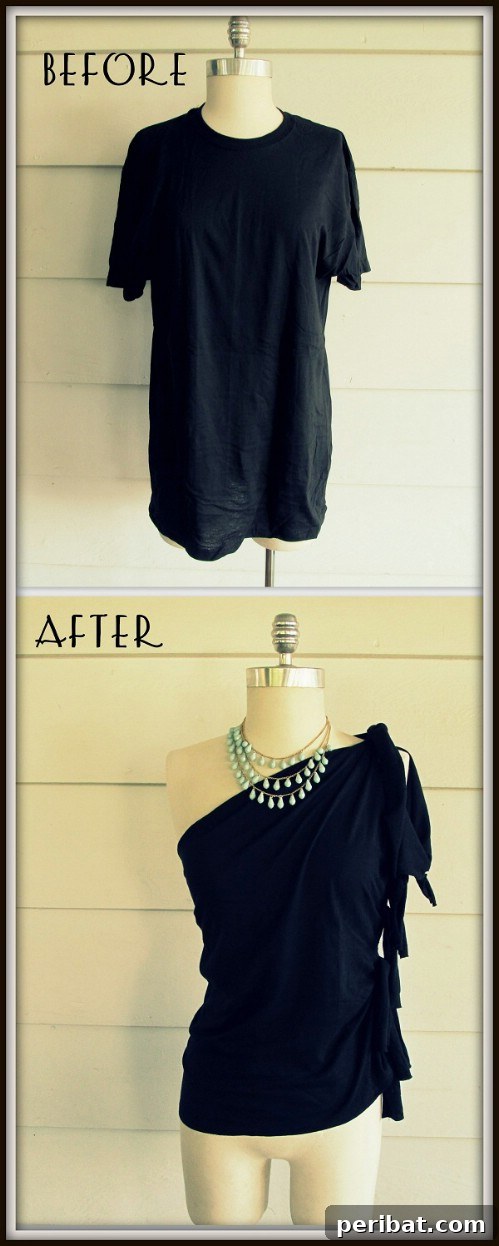 The One-Shoulder Shirt