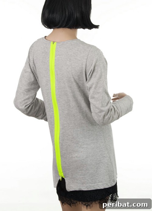 Zipper Sweater