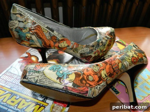 Comic Book Shoes