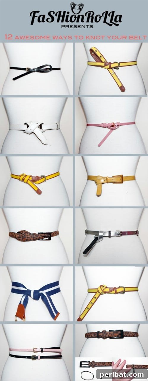 Wear a Belt with Flair