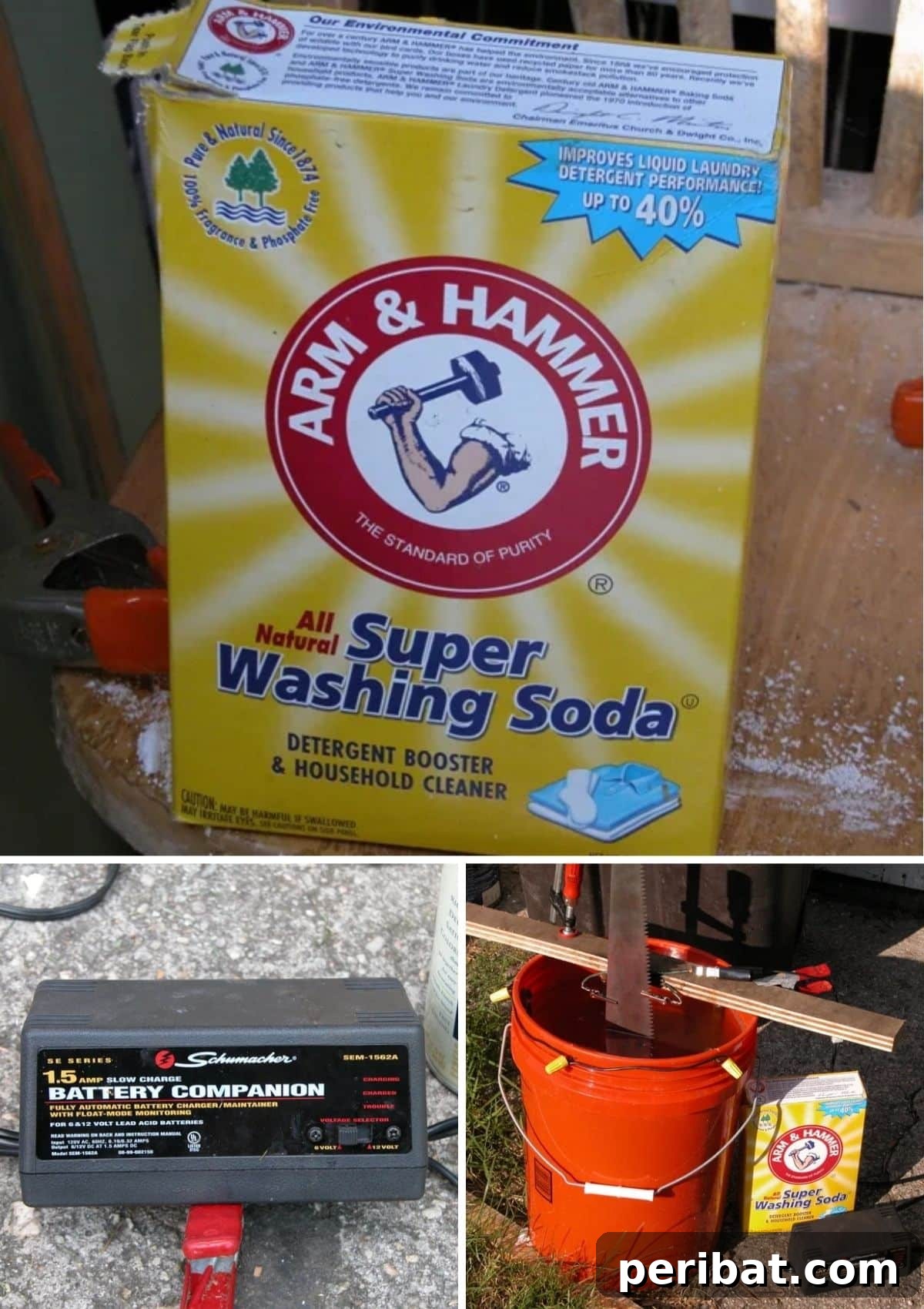 Step 1 - Rusty Tools? Try this Incredible Electrolytic Rust Removal Trick