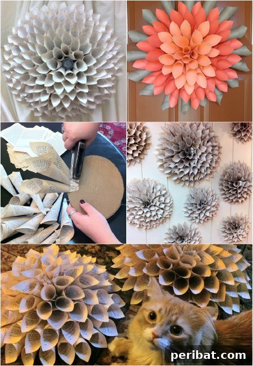 Paper Dahlias