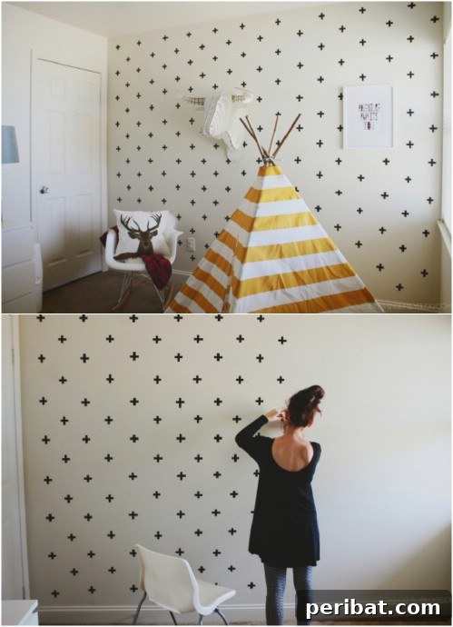 Washi Tape Wall