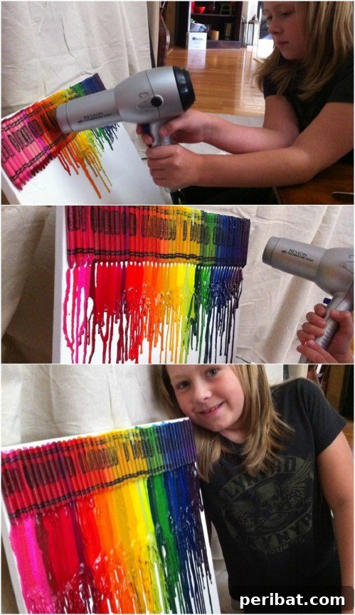 Dripping Crayons