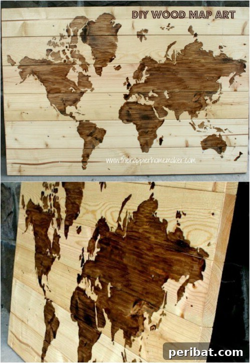 Wooden Map