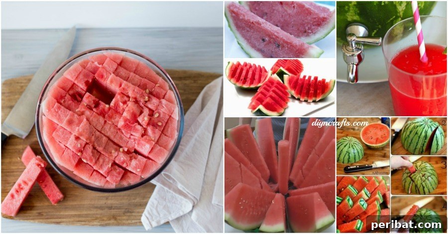 Elevate Your Summer Watermelon: 12 Ingenious Slicing and Serving Ideas 2 Creative watermelon cutting and serving ideas for summer